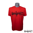 Premium T-Shirt "Ehrenkodex77",rot, Schriftzug gestickt